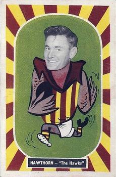 1957 Kornies Footballer Mascots #9 Graham Arthur Front